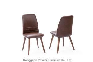Hot Selling Wooden PU Dining Chair for Home