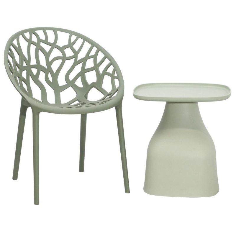 Modern Plastic Dining Chair Wholesale High Quality Outdoor Garden Restaurant Plastic Living Room Chair
