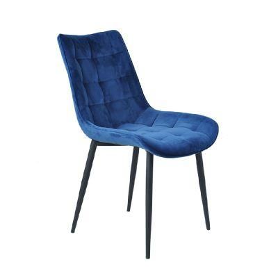 Polster Sthle Franzsisch Samt Dining Room Furniture Restaurant Modern Upholstered Chair Fabric Velvet Dining Chairs