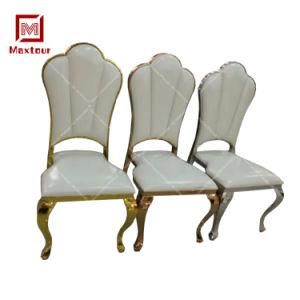 Wholesale Gold/Rose Gold/Silver Stainless Steel Dining Chair for Sale
