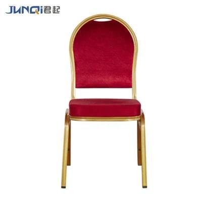 Wedding Party Event Furniture Stackable Metal Steel Dining Banquet Chair