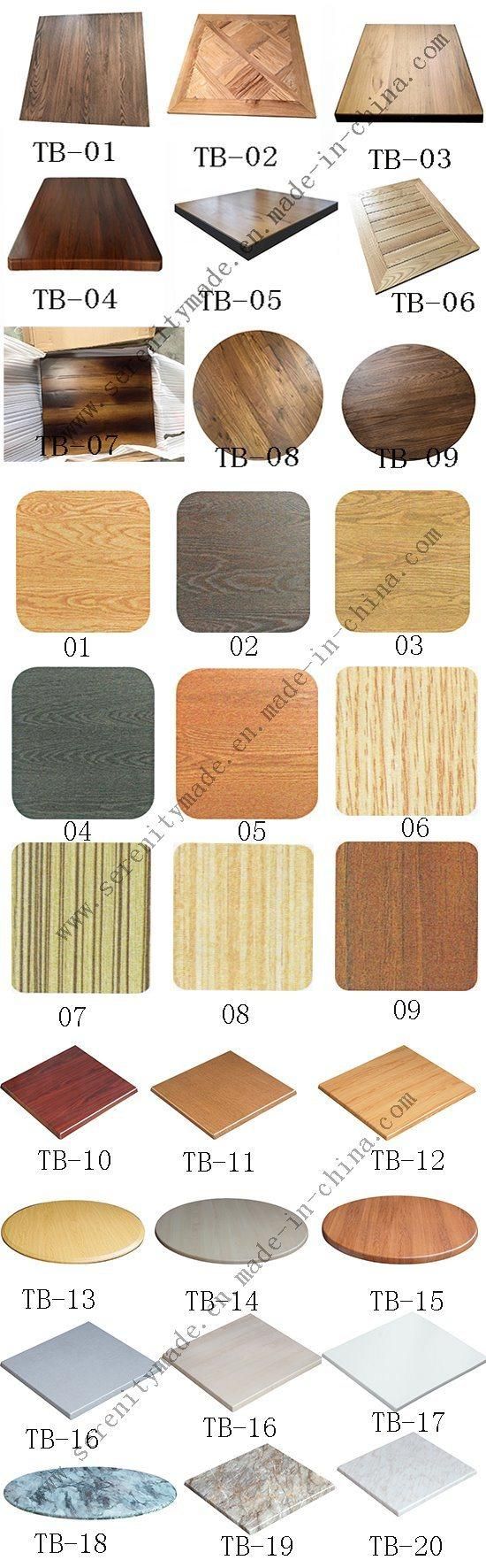 Wholesale Restaurant Furniture Table Top Solid Wood