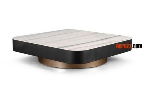 China Modern Design Livingroom Diningroom Side Marble Tabletop Milton Coffee Table