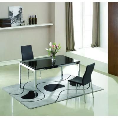 Hot Selling Tempered Glass Dining Table for Living Room Furniture