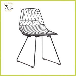 Ins Stylish Industrial Metal Wire Hollow-out Cafe Chair