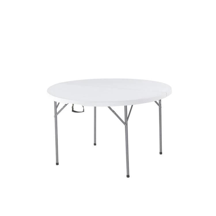 Best Price Portable Hotel Restaurant Outdoor Round Dining Folding Table