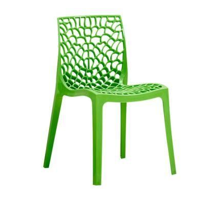 Promotion Chaise Lounge Living Room PP Chairs with Holes Cafe Chair Dining Room 4 Chairs Sillas Comedor