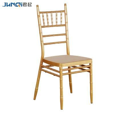 Manufacturer Sale Fancy Golden Wedding Chiavari Chair