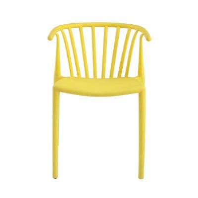China Sillas PARA Restaurante Cheap Outdoor Sillas Plasticas Stackable Modern PP Dining White Plastic Chair