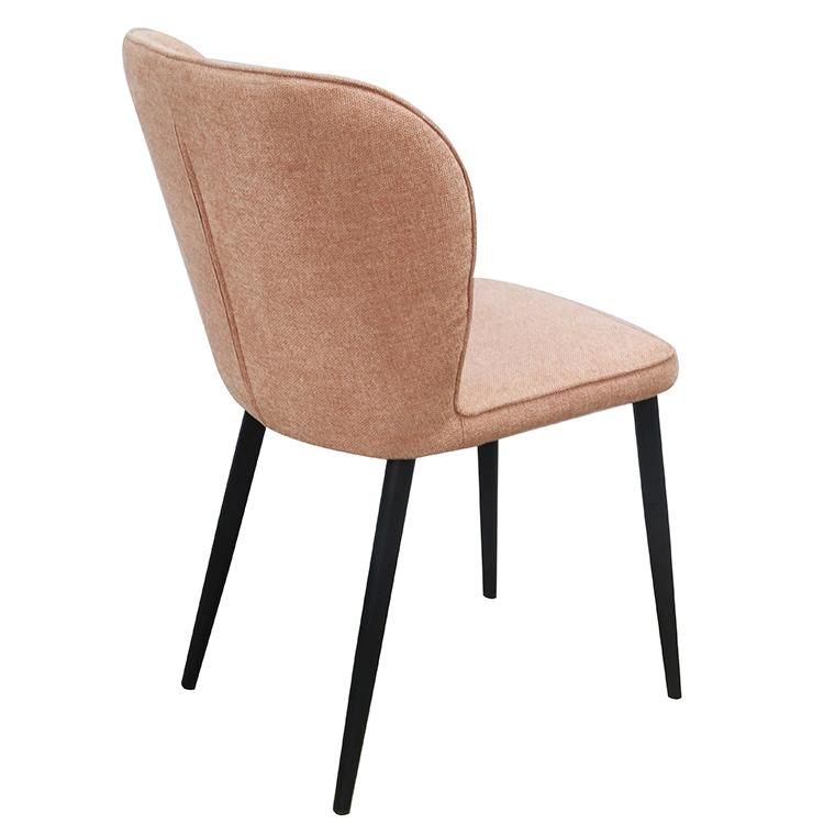 Hot Sale Fashion Restaurant Modern Dining Chair for Cafe Hotel Fabric Dining Chair