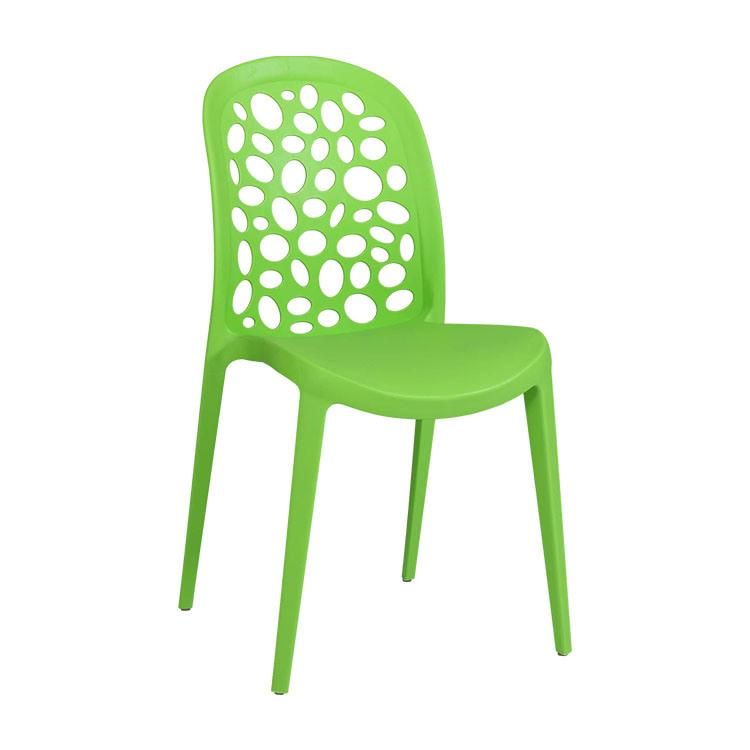 2021 Hot Sale China Wholesale New Plastic Chair with Armrest Stackable Dining Chair