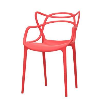 Italian Modern China Bulk Hard Virgin Resin Solid Plastic Injection Fiber Tree Stacking Chair for Canteen Party