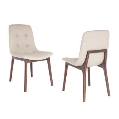 Factory Wooden PU Dining Chair for Hotel