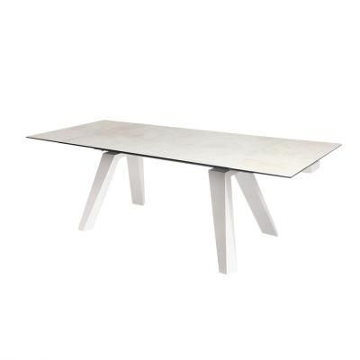 Classic Modern Factory White Dining Table Furniture