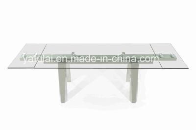 Fashion Stainless Steel Dining Table Restaurant Furniture Made in China
