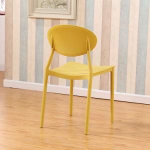 Contemporary Nordic Romantic PP Durable Material Dining Chair Outdoor Dining Chair