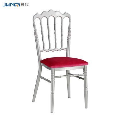 Cheap Sale Metal Gold Stacking Chiavari Chair