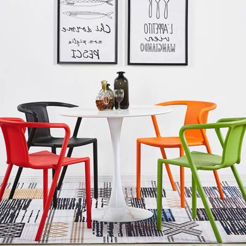 Cheap Outdoor Modern Design Leisure Stacking Dining Plastic Chair
