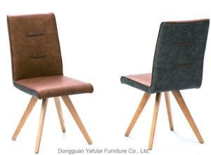 Classic Modern Hot Sale Wood PU Dining Chair for Home