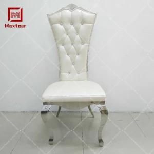Wholesale High Back PU Leather Wedding Chair for Hote