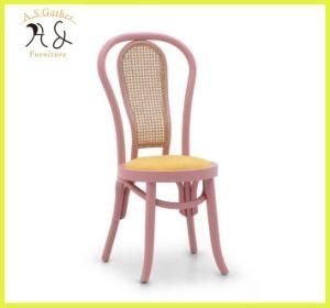 Party Rental Colored Thonet Bentwood Rattan Wicker Dining Chair
