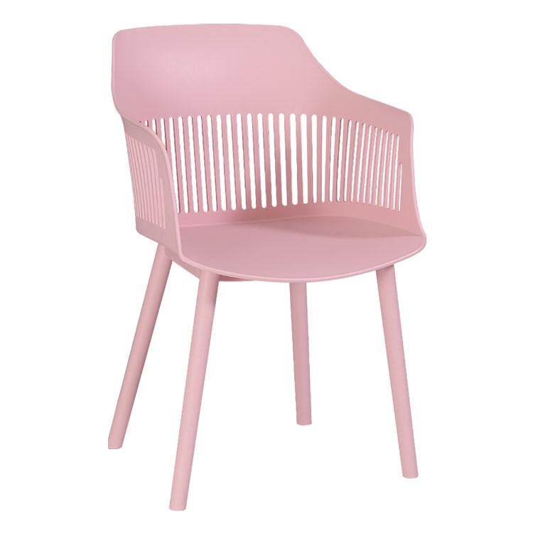 Cheap Price colorful Patio and Garden Plastic Chair Nordic Home Resin Stackable Dining Chairs