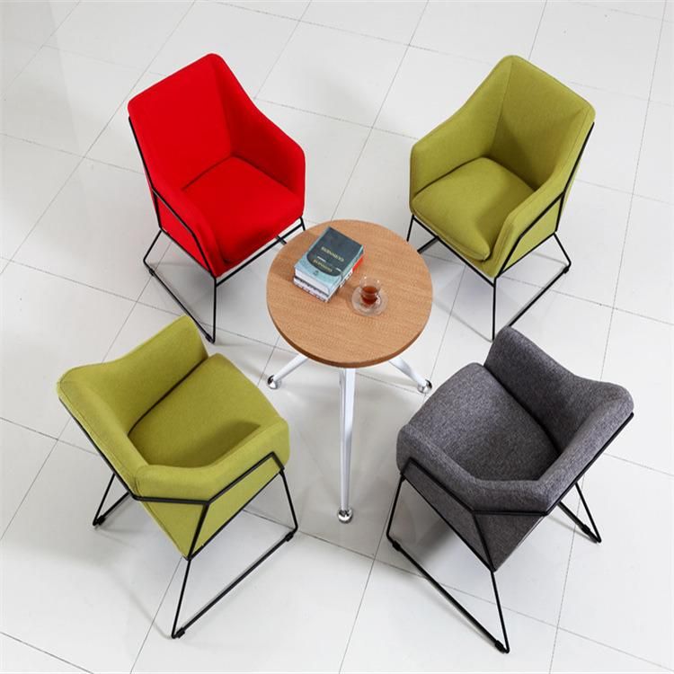 Orange Home Office Hotel Armchair Sofa