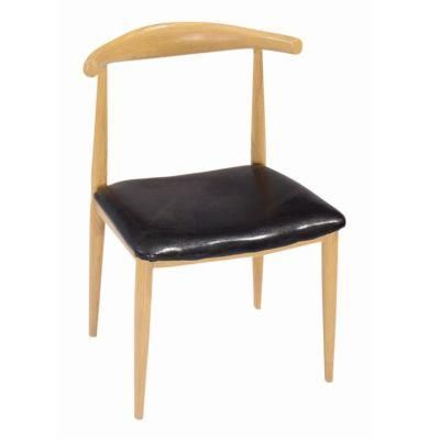 China Factory Chair Restaurant Starbucks Furniture Vanity Chair Cushioned Modern Metal Dinner Chairs