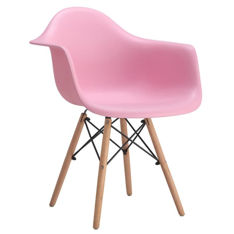 Best Selling Backrest Armless Home Study Simple Design Plastic Chair