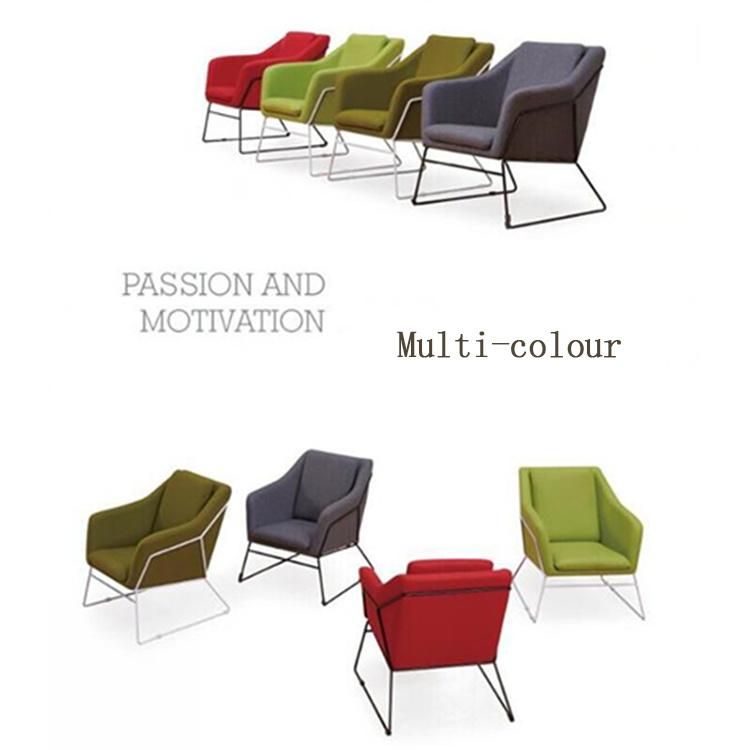 Orange Home Office Hotel Armchair Sofa