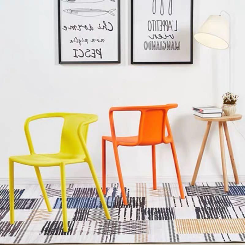 Cheap Outdoor Modern Design Leisure Stacking Dining Plastic Chair