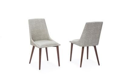 Hot Selling Comfortable Home Hotel Wooden PU Dining Chair
