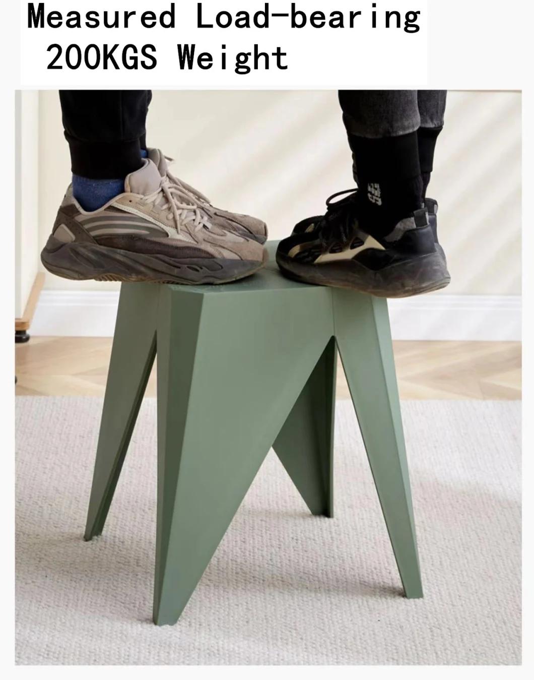 Colorful New Hot Sale Indoor Home Furniture Chairs Plastic Stools