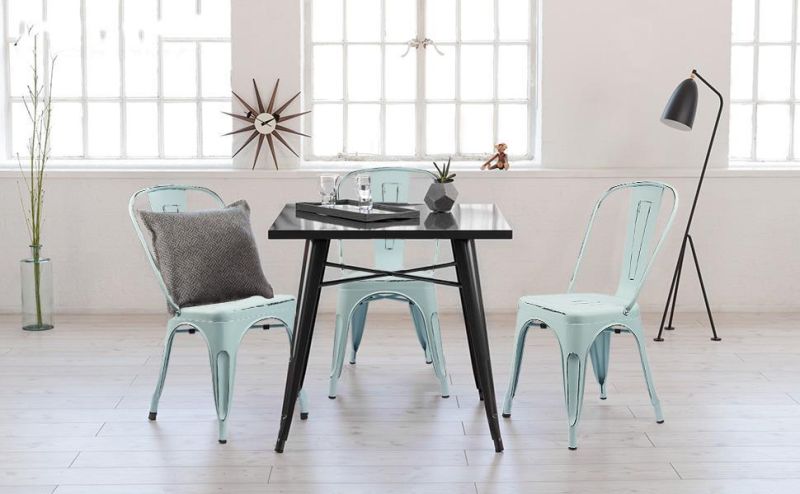 Modern Style Outdoor Furniture Tolix Restaurant Metal Dining Chair801