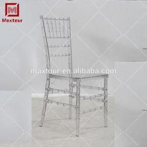 Hot Sale Crystal Clear Resin Banquet Chairs for Outdoor Wedding Event