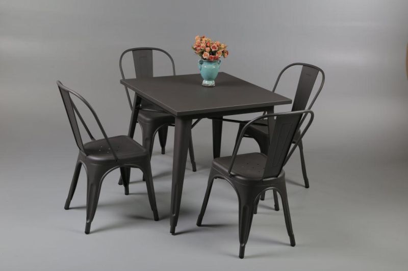 Tolix Table Vintage Indoor and Outdoor Furniture Dining Chair Metal Table