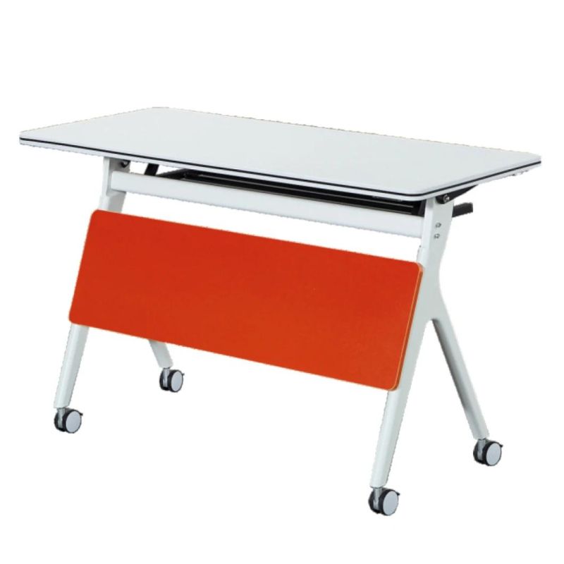 Resin Training Wooden Home Hotel Study Conference Dining Meeting Folding Table