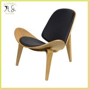 Hotel Chair Furniture Ash Wooden Three- Legged Leisure Chair