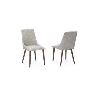 Modern Grey Wooden Dining Room Chair