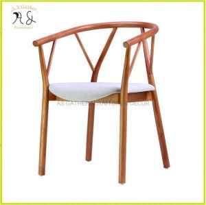 Luxury Round Back Tree Branch Design Wooden Dining Armchair