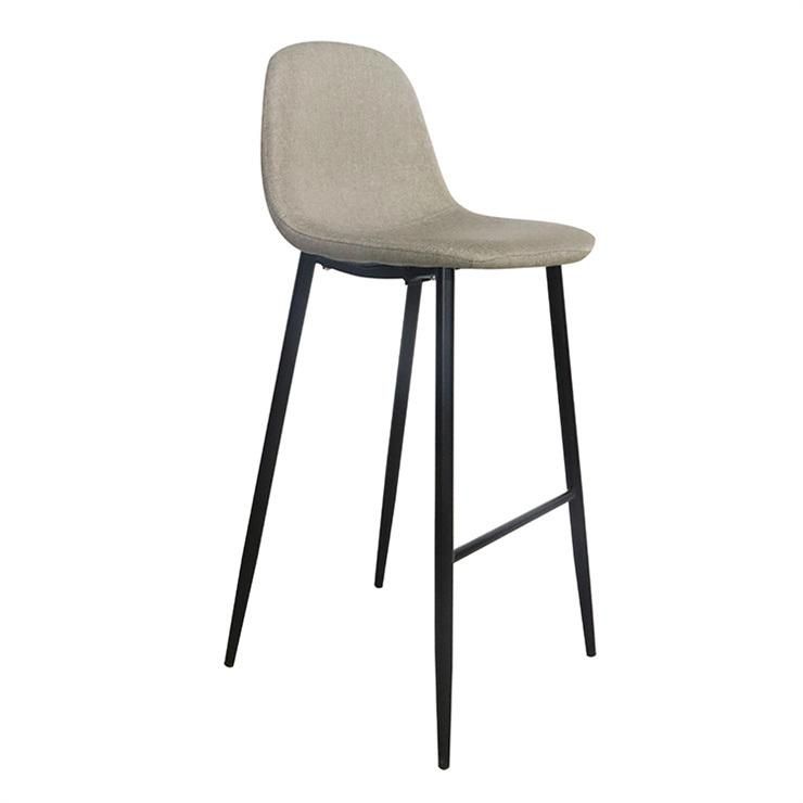 Wholesale Outdoor Leisure Restaurant Bar Terrace Home Party Bar Chair Nordic Tri-Color Bar Chair