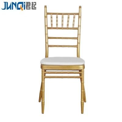 Factory Direct Low Price Golden Wedding Banquet Chiavari Chair