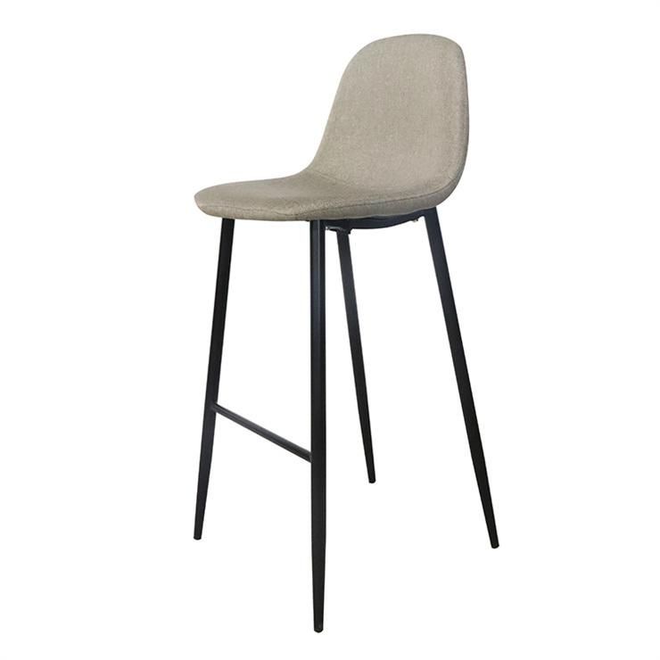 Wholesale Outdoor Leisure Restaurant Bar Terrace Home Party Bar Chair Nordic Tri-Color Bar Chair