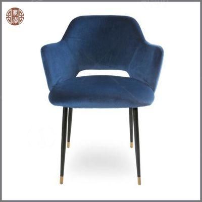 Restaurant Dining Furniture Set Modern Chair Upholstered with Fabric Design