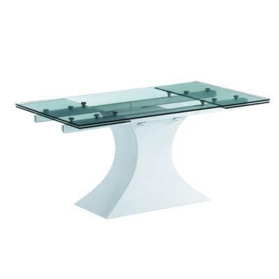 Customized Glass Dining Room Modern Furniture