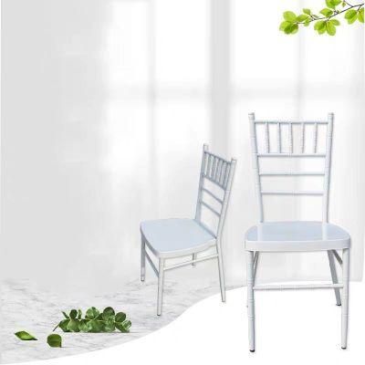 Wholesale Stackable PP Resin Hotel Banquet Wedding Plastic Tiffany Chair