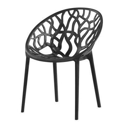 Free Sample Cheap Stackable Outdoor Colorful Plastic Dining Chair