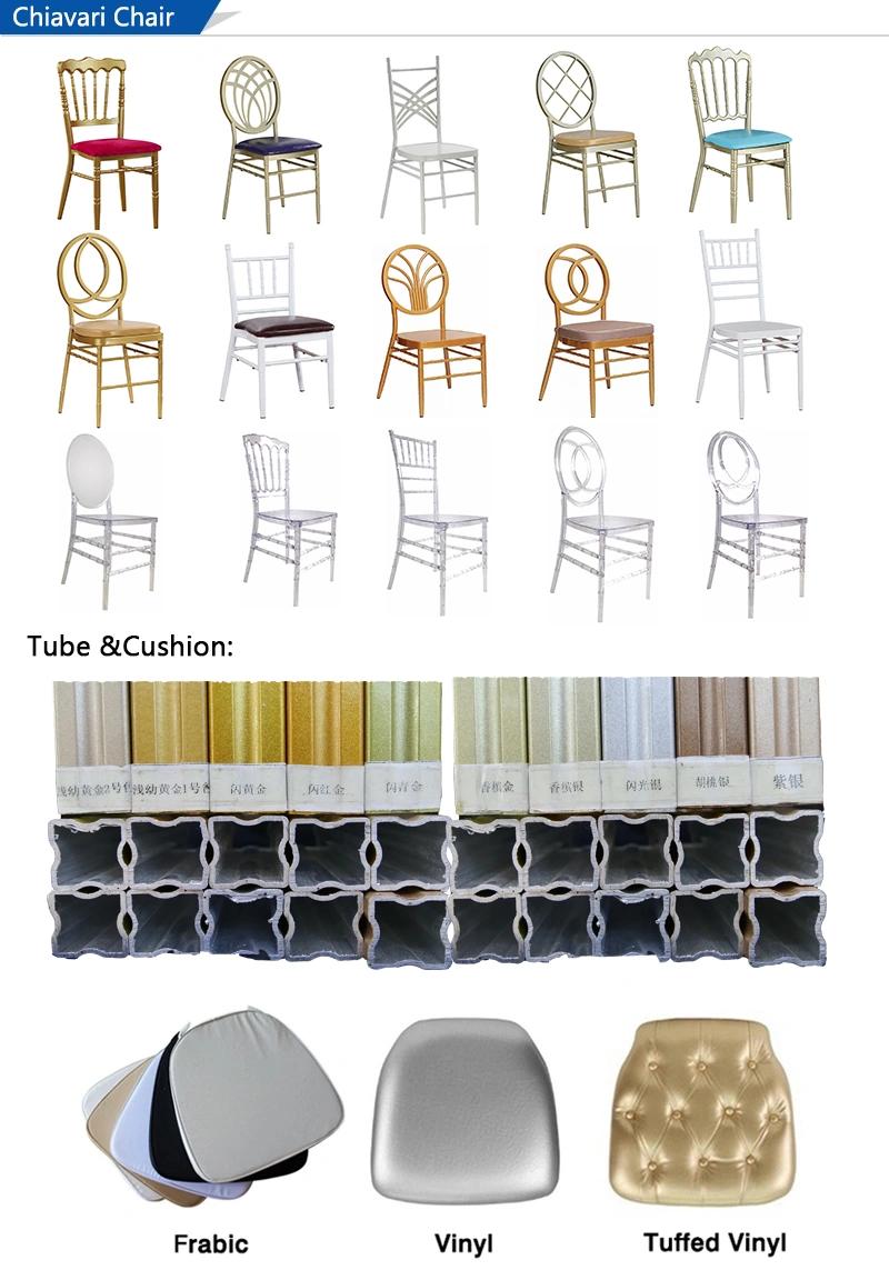 Factory Direct Low Price Golden Wedding Banquet Chiavari Chair