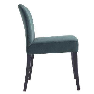 Hot Sale Modern Luxury Home Furniture Green Velvet Metal Chair for Restaurant Room Dining Chairs Sillas Stoelenh