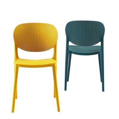 Chairs Green with PP Outdoor Lounge Chair Mesh Back Seat Dining Chair